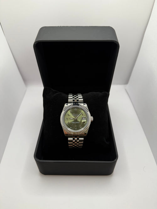 Seiko Arabic Olive Green Dial Mod