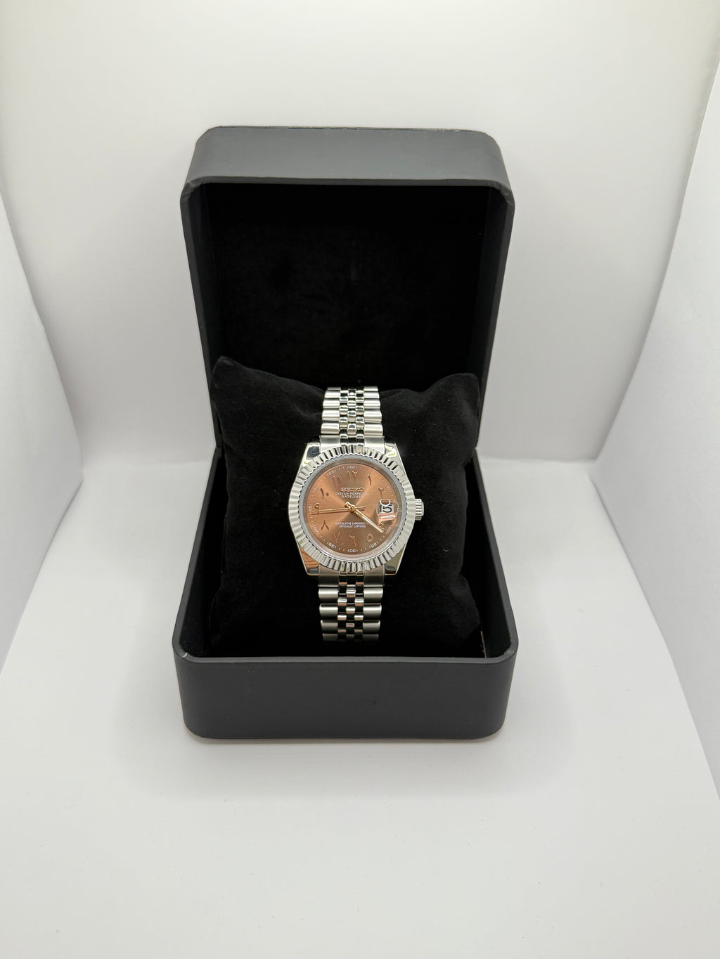 Seiko Arabic Chocolate Dial Mod