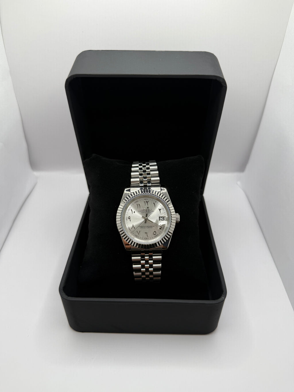 Seiko Arabic Silver Dial Mod