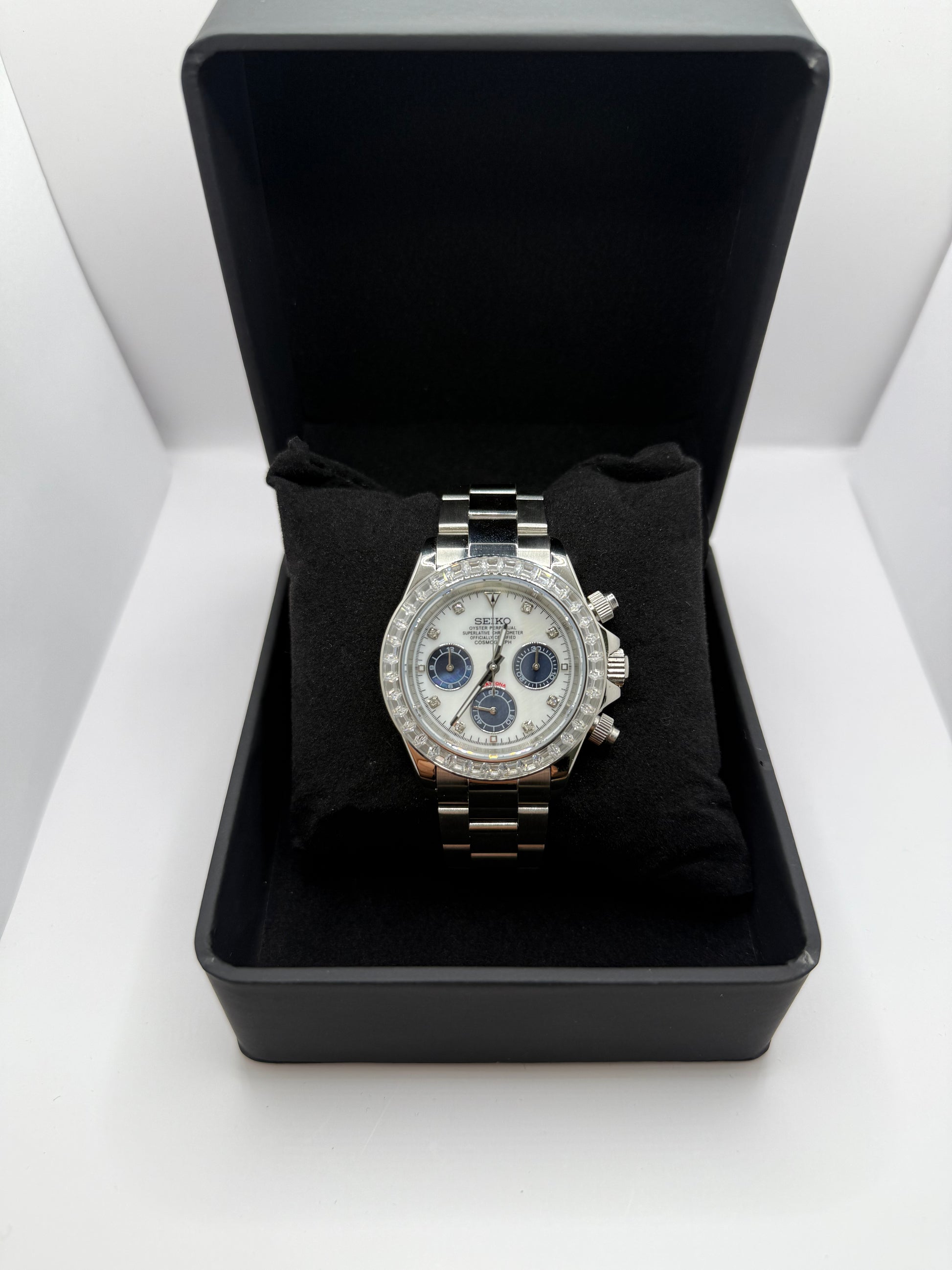 Seiko Daytona White Panda Mod