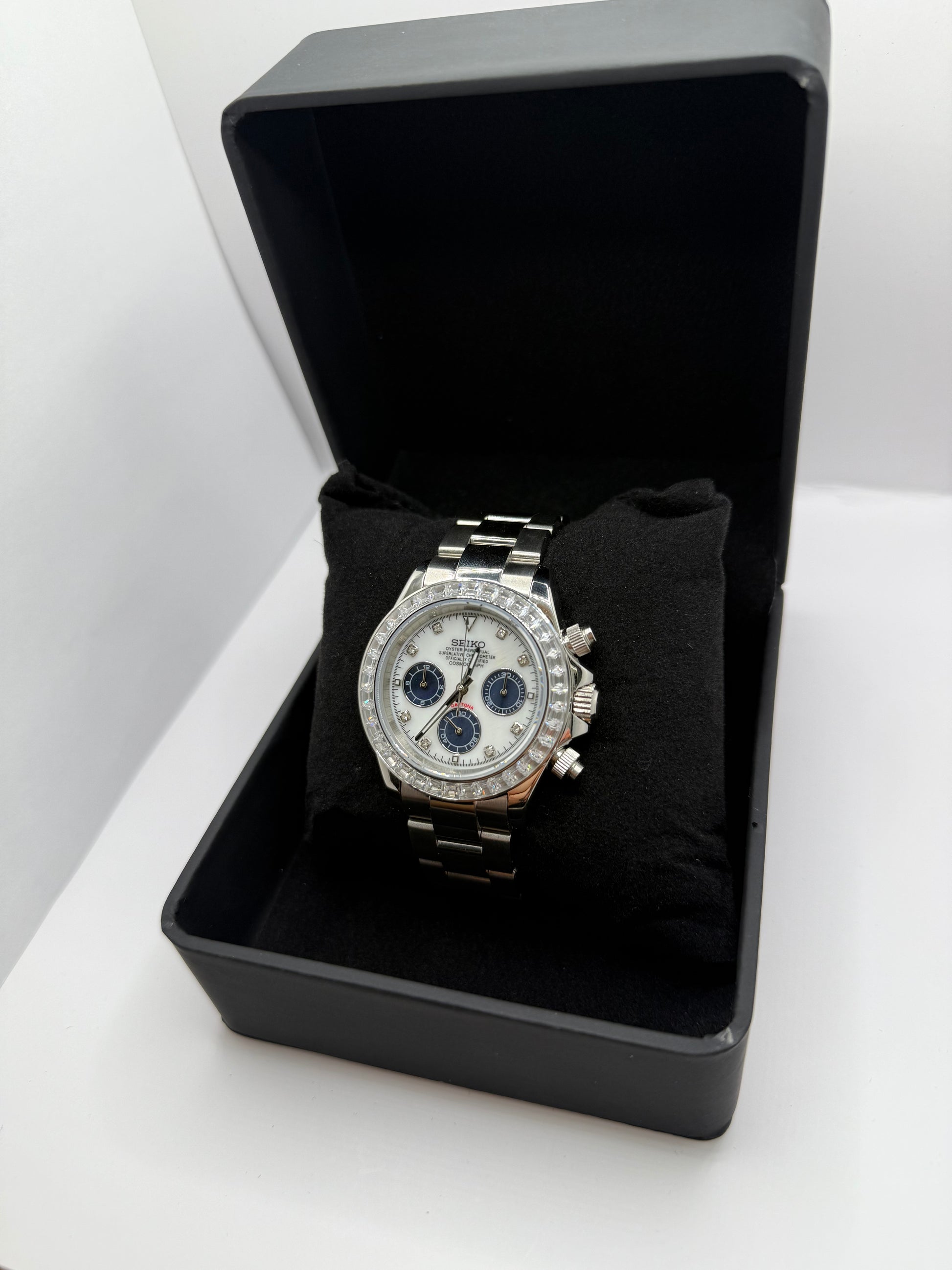 Seiko Daytona White Panda Mod